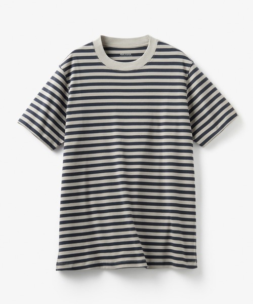 DoCLASSE( ドゥクラッセ)の「クルーネック半袖・ドゥクラッセT(Tシャツ/カットソー・メンズ・ブルー系その他/杢グレー/グレー×サックスブルー/ピンク系その他/ベージュ系その他/モカ/ブルー系その他2/ライトピンク/ピンク/セージグリーン/グレー系その他/ブラック×グレー/グリーン/ホワイト×グレー/グレー/ダークグリーン/インディゴブルー/ヘザーチャコール/サックスブルー/オレンジ/ベージュ/ホワイト/その他/ダークネイビー/ブラック/ブルー系/ネイビー×ホワイト/ホワイト×ライトグレー/レッド/ネイビー/ライトグレー・S/L/XXL/M/XL/LL/3L)」の7枚目の写真