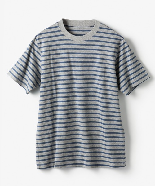 DoCLASSE( ドゥクラッセ)の「クルーネック半袖・ドゥクラッセT(Tシャツ/カットソー・メンズ・ブルー系その他/杢グレー/グレー×サックスブルー/ピンク系その他/ベージュ系その他/モカ/ブルー系その他2/ライトピンク/ピンク/セージグリーン/グレー系その他/ブラック×グレー/グリーン/ホワイト×グレー/グレー/ダークグリーン/インディゴブルー/ヘザーチャコール/サックスブルー/オレンジ/ベージュ/ホワイト/その他/ダークネイビー/ブラック/ブルー系/ネイビー×ホワイト/ホワイト×ライトグレー/レッド/ネイビー/ライトグレー・S/L/XXL/M/XL/LL/3L)」の10枚目の写真