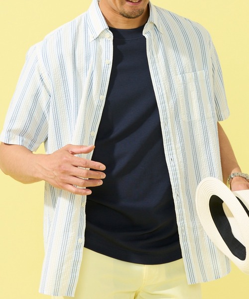 DoCLASSE( ドゥクラッセ)の「クルーネック半袖・ドゥクラッセT(Tシャツ/カットソー・メンズ・ブルー系その他/杢グレー/グレー×サックスブルー/ピンク系その他/ベージュ系その他/モカ/ブルー系その他2/ライトピンク/ピンク/セージグリーン/グレー系その他/ブラック×グレー/グリーン/ホワイト×グレー/グレー/ダークグリーン/インディゴブルー/ヘザーチャコール/サックスブルー/オレンジ/ベージュ/ホワイト/その他/ダークネイビー/ブラック/ブルー系/ネイビー×ホワイト/ホワイト×ライトグレー/レッド/ネイビー/ライトグレー・S/L/XXL/M/XL/LL/3L)」の22枚目の写真