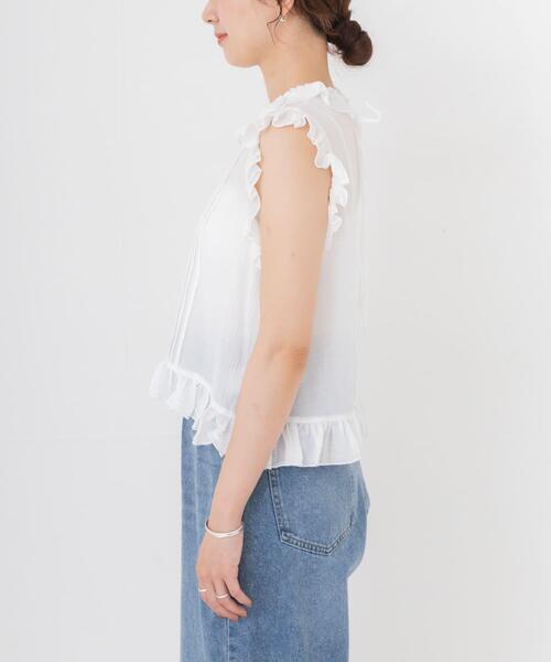 URBAN RESEARCH(アーバンリサーチ)の「Picchi Nia PETAL WHITE(シャツ/ブラウス・レディース・ホワイト・FREE)」の5枚目の写真