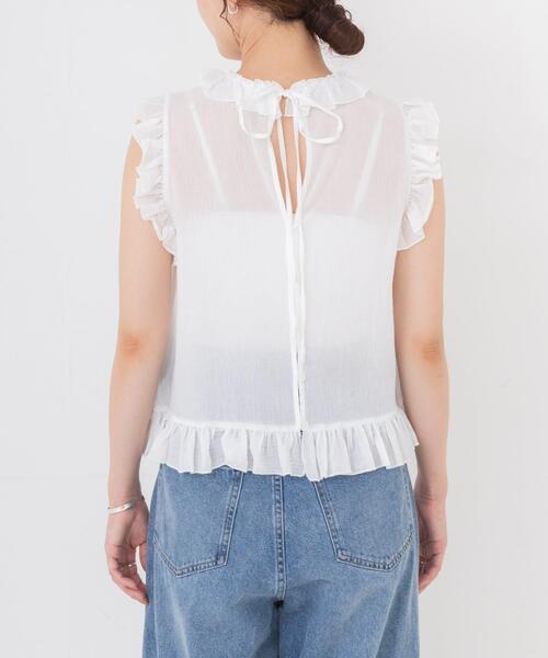 URBAN RESEARCH(アーバンリサーチ)の「Picchi Nia PETAL WHITE(シャツ/ブラウス・レディース・ホワイト・FREE)」の6枚目の写真