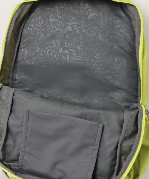 AMERICAN TOURISTER(アメリカンツーリスター)の「アメリカンツーリスター BRETT ブレット バックパック 2 ASR ライム(バックパック/リュック・キッズ・ライム・ONE SIZE)」の14枚目の写真