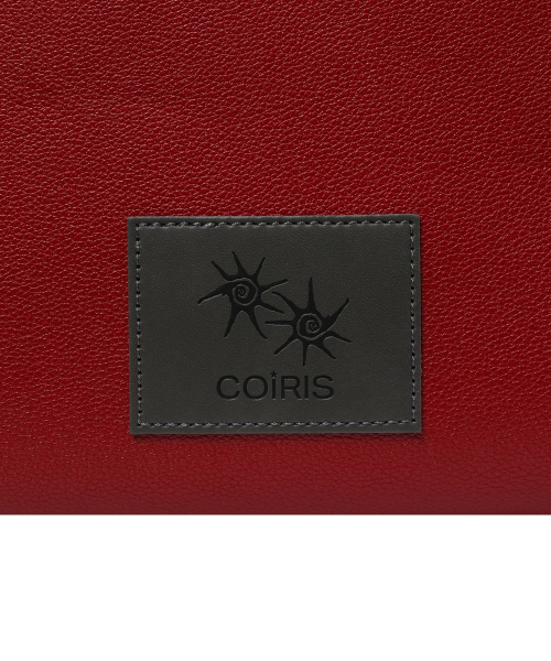 COIRIS(コイリス)の「ロディックレザーパッチワークボウリングバッグ (2カラー)(ショルダーバッグ・レディース・ブラック/レッド・FREE)」の12枚目の写真