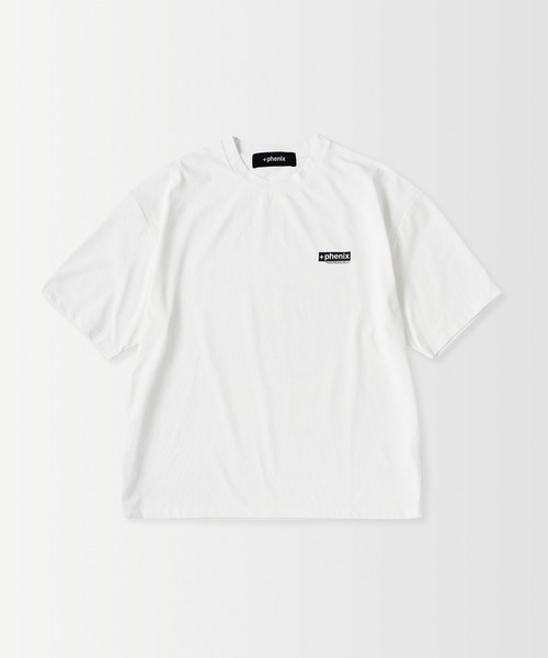 +phenix(プラスフェニックス)の「+phenix(プラスフェニックス)Outlast SKIING PHOTO GRAPHIC SHORT SLEEVE TEE / スキー フォトグラフィック ショートスリーブTシャツ(Tシャツ/カットソー・メンズ・ホワイト/グレー/ブラック・M/L)」の14枚目の写真