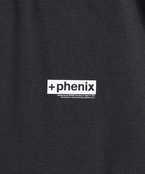 +phenix(プラスフェニックス)の「+phenix(プラスフェニックス)Outlast SKIING PHOTO GRAPHIC SHORT SLEEVE TEE / スキー フォトグラフィック ショートスリーブTシャツ(Tシャツ/カットソー・メンズ・ホワイト/グレー/ブラック・M/L)」の9枚目の写真