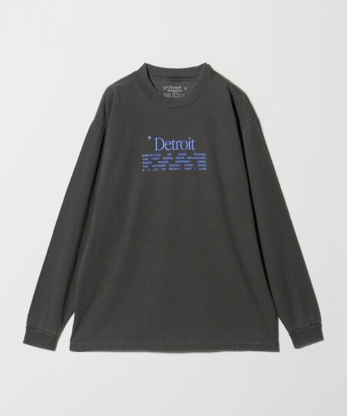 Steven Alan(スティーブンアラン)の「<Factual Graphics × Steven Alan> BIRTH LSL/Tシャツ(Tシャツ/カットソー・メンズ・ブラック・XL/L)」の1枚目の写真