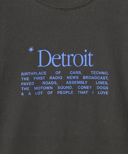 Steven Alan(スティーブンアラン)の「<Factual Graphics × Steven Alan> BIRTH LSL/Tシャツ(Tシャツ/カットソー・メンズ・ブラック・XL/L)」の5枚目の写真