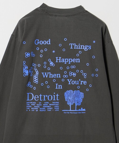 Steven Alan(スティーブンアラン)の「<Factual Graphics × Steven Alan> BIRTH LSL/Tシャツ(Tシャツ/カットソー・メンズ・ブラック・XL/L)」の6枚目の写真