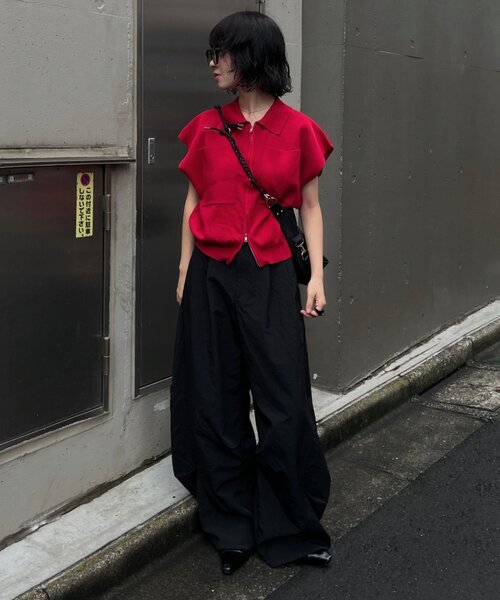 goocy（グーシー）の「シーバス2WAYショルダーバッグ（トートバッグ・レディース・アイボリー/ブラック・FREE）」の20枚目の写真