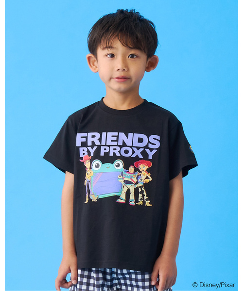b・ROOM(ビールーム)の「【Disney&Pixar】TOY STORY5/アソートキャラクターTシャツ(Tシャツ/カットソー・キッズ・ブルーグレー/オフホワイト/ブラック・140cm/130cm/120cm/110cm/100cm)」の3枚目の写真