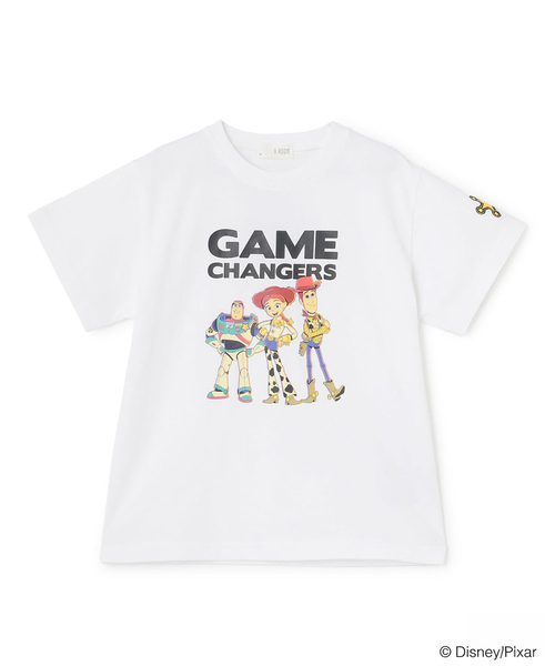 b・ROOM(ビールーム)の「【Disney&Pixar】TOY STORY5/アソートキャラクターTシャツ(Tシャツ/カットソー・キッズ・ブルーグレー/オフホワイト/ブラック・140cm/130cm/120cm/110cm/100cm)」の14枚目の写真