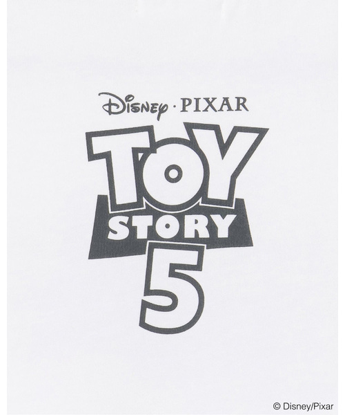b・ROOM(ビールーム)の「【Disney&Pixar】TOY STORY5/アソートキャラクターTシャツ(Tシャツ/カットソー・キッズ・ブルーグレー/オフホワイト/ブラック・140cm/130cm/120cm/110cm/100cm)」の9枚目の写真