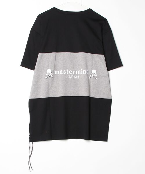 mastermind JAPAN(マスターマインド)の「HORIZONTAL BLOCK TEE(Tシャツ/カットソー・メンズ・ブラック系その他/ホワイト系その他・XL)」の3枚目の写真