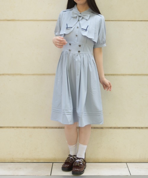 アクシーズファム　トップス　ボトムス　ワンピース リボンセットフラシOP（ワンピース）｜axes femme（アクシーズファム