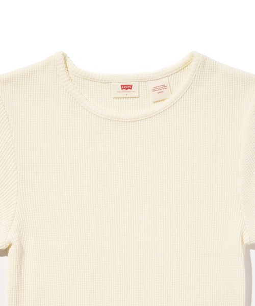 Levi's(リーバイス)の「Levi's/リーバイス DRY GOODS ワッフルTシャツ(Tシャツ/カットソー・レディース・ホワイト・XS/S/M)」の6枚目の写真