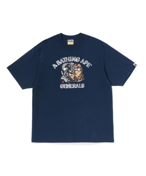 A BATHING APE(アベイシングエイプ)の「APE GENERAL HAND DRAWN RELAXED FIT TEE(Tシャツ/カットソー・メンズ・ホワイト/ネイビー・XX-LARGE/LARGE/X-LARGE/MEDIUM/SMALL)」の2枚目の写真