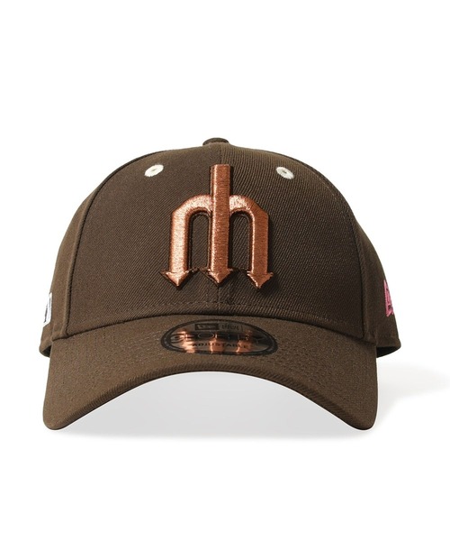 Lafayette（ラファイエット）の「ニューエラ【NEW ERA】- シアトル・マリナーズ キャップ【SEARTLE MARINERS CO 9FORTY WAL/COP 15203834】（キャップ・メンズ・ブラウン・ONE SIZE）」の4枚目の写真