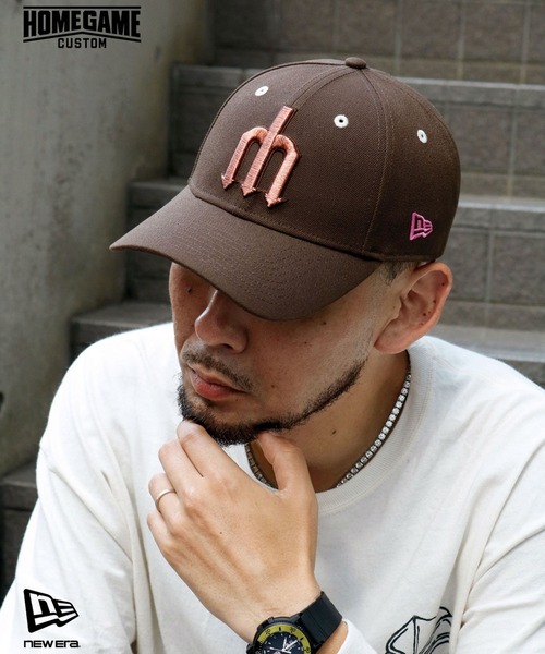 Lafayette（ラファイエット）の「ニューエラ【NEW ERA】- シアトル・マリナーズ キャップ【SEARTLE MARINERS CO 9FORTY WAL/COP 15203834】（キャップ・メンズ・ブラウン・ONE SIZE）」の2枚目の写真