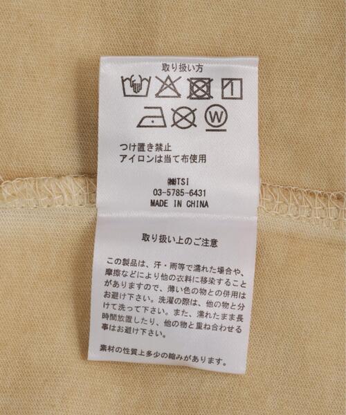 DANKE SCHON(ダンケシェーン)の「DankeSchon/ダンケシェーン/SPRAYBURN L/S TEE SEVEN(Tシャツ/カットソー・メンズ・ホワイト系2/ベージュ・M/L)」の9枚目の写真