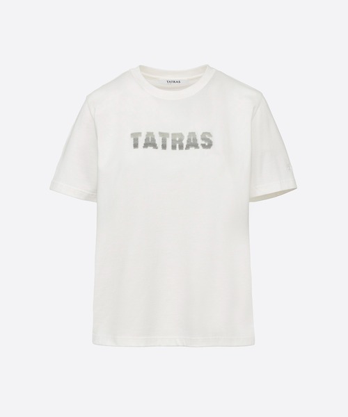 TATRAS（タトラス）の「TATRAS(タトラス) BADALONA バダロナ（Tシャツ/カットソー・レディース・ブラック/ブラウン/アイボリー・2/1）」の2枚目の写真