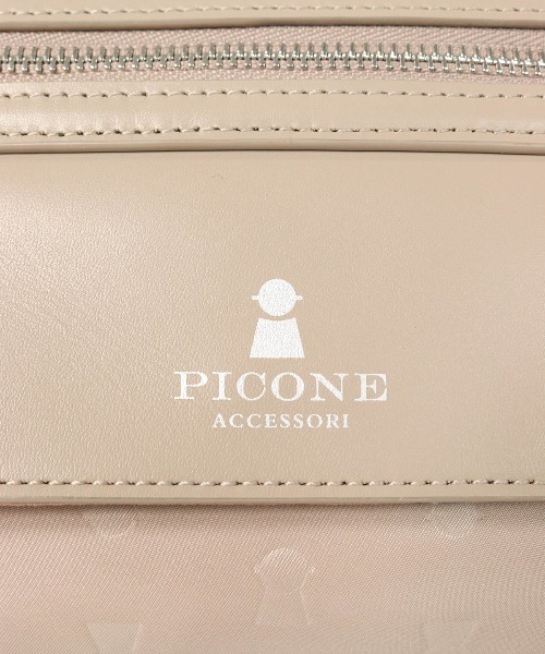 STUDIO PICONE(スタジオピッコーネ)の「ピコエンボス柄ミニショルダーバック(ショルダーバッグ・レディース・ライトブルー/ライトグリーン/ブラック/ベージュ・FREE)」の11枚目の写真