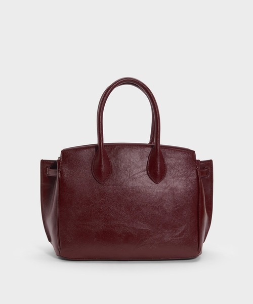 CHARLES & KEITH(チャールズ & キース)の「Ginevra ラージジネヴラ トートバッグ(トートバッグ・レディース・ワインレッド/ブラック・M)」の13枚目の写真