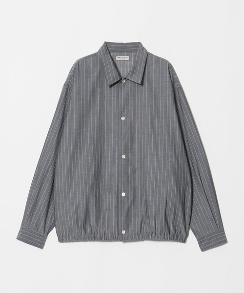 BEAUTY&YOUTH UNITED ARROWS(ビューティーアンドユースユナイテッドアローズ)の「ボイル シアー ピンストライプ シャツ(シャツ/ブラウス・メンズ・コバルトブルー/ダークグレー・L/M/XL/S)」の7枚目の写真