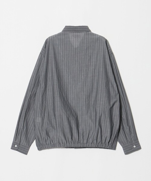 BEAUTY&YOUTH UNITED ARROWS(ビューティーアンドユースユナイテッドアローズ)の「ボイル シアー ピンストライプ シャツ(シャツ/ブラウス・メンズ・コバルトブルー/ダークグレー・L/M/XL/S)」の8枚目の写真