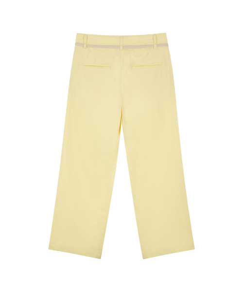 DEINET(ダイニット)の「DEINET CHECK STRING PANTS IN YELLOW(その他パンツ・レディース・その他・S/M)」の3枚目の写真