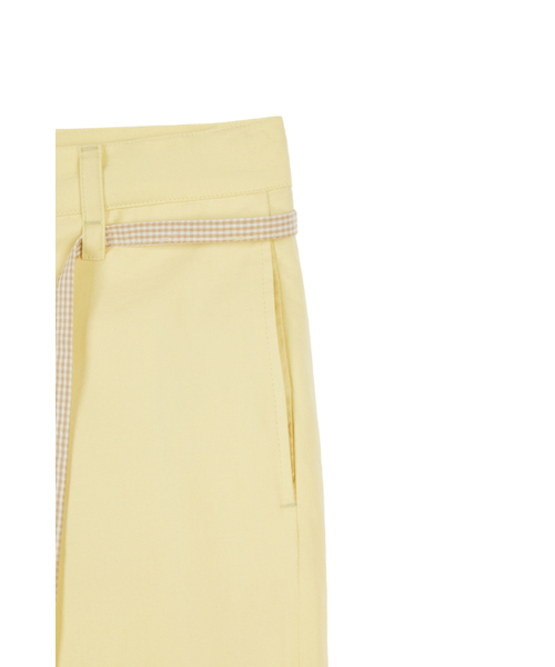 DEINET(ダイニット)の「DEINET CHECK STRING PANTS IN YELLOW(その他パンツ・レディース・その他・S/M)」の6枚目の写真