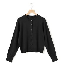 MidiUmi クルーネックニットカーディガン