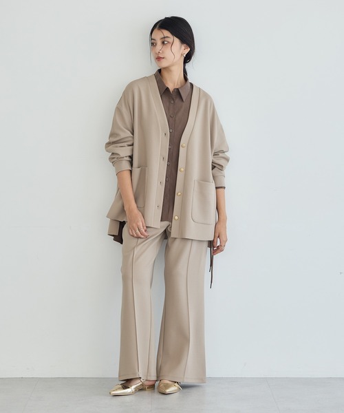 YECCA VECCA(イェッカヴェッカ)の「イージーカットジョーゼットパンツ【セットアップ対応】(その他パンツ・レディース・アイボリー/ベージュ/ブラック・FREE)」の17枚目の写真