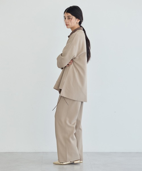 YECCA VECCA(イェッカヴェッカ)の「イージーカットジョーゼットパンツ【セットアップ対応】(その他パンツ・レディース・アイボリー/ベージュ/ブラック・FREE)」の20枚目の写真