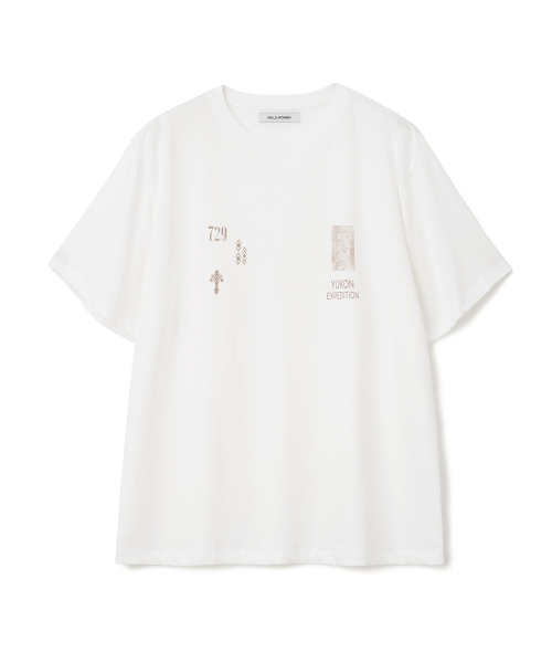 MILLO WOMEN（ミロウーマン）の「オブジェクトモチーフTシャツ[アイボリー]（Tシャツ/カットソー・レディース・その他・ONE SIZE）」の2枚目の写真