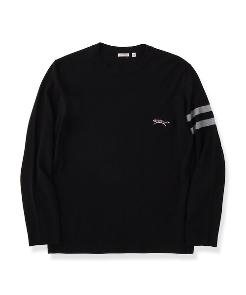 DRESSTERIOR(ドレステリア)の「ゼニアバルーファ キャッシュウール クルーネックニット(ニット/セーター・メンズ・ブラック/ネイビー/ホワイト/ピンク系・91/90/94/92)」の6枚目の写真