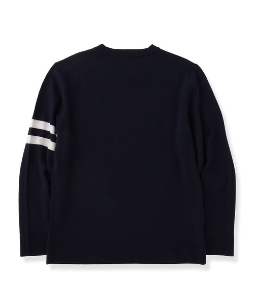 DRESSTERIOR(ドレステリア)の「ゼニアバルーファ キャッシュウール クルーネックニット(ニット/セーター・メンズ・ブラック/ネイビー/ホワイト/ピンク系・91/90/94/92)」の9枚目の写真