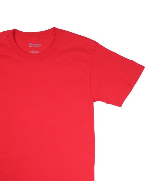Champion(チャンピオン)の「【T24】【Champion/チャンピオン】6oz SHORT SLEEVE TEE A-T525C(Tシャツ/カットソー・レディース・チャコールグレー/グレー/パープル/マルーン/ネイビー/オレンジ/イエロー/レッド/ブラック/グリーン/オートミール/ブルー/ホワイト・LARGE/XX-LARGE/XXX-LARGE/X-LARGE/SMALL/MEDIUM)」の19枚目の写真