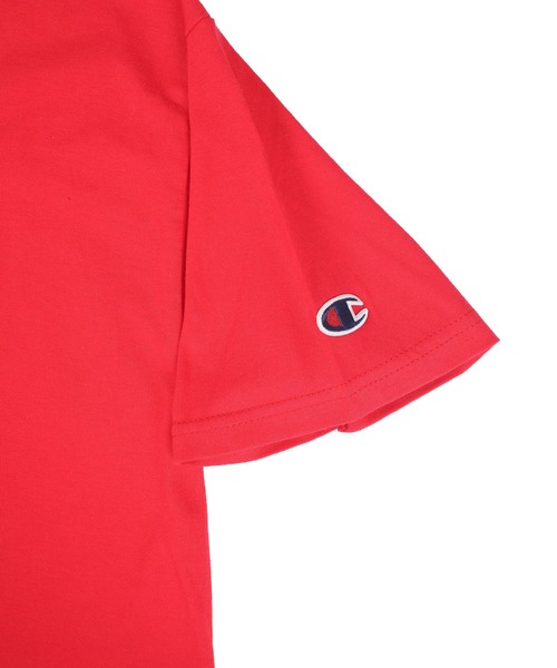 Champion(チャンピオン)の「【T24】【Champion/チャンピオン】6oz SHORT SLEEVE TEE A-T525C(Tシャツ/カットソー・レディース・チャコールグレー/グレー/パープル/マルーン/ネイビー/オレンジ/イエロー/レッド/ブラック/グリーン/オートミール/ブルー/ホワイト・LARGE/XX-LARGE/XXX-LARGE/X-LARGE/SMALL/MEDIUM)」の21枚目の写真