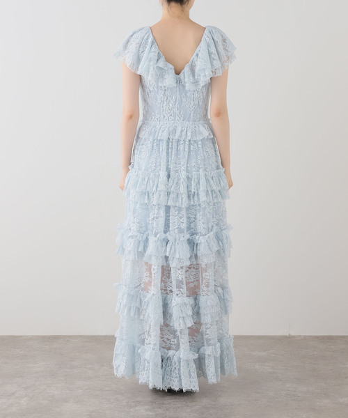 EDIT. FOR LULU(エディットフォールル)の「【Sea New York/シー ニューヨーク】 SHAREEN LACE VNECK DRESS(ワンピース・レディース・ブルー系その他・FREE)」の10枚目の写真