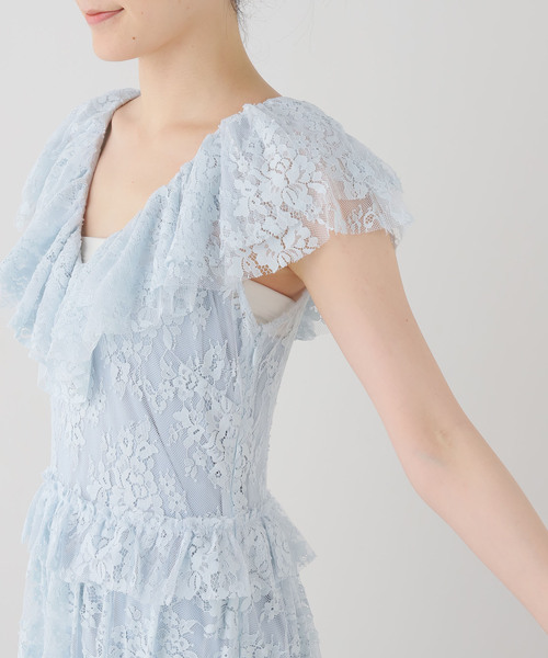EDIT. FOR LULU(エディットフォールル)の「【Sea New York/シー ニューヨーク】 SHAREEN LACE VNECK DRESS(ワンピース・レディース・ブルー系その他・FREE)」の11枚目の写真