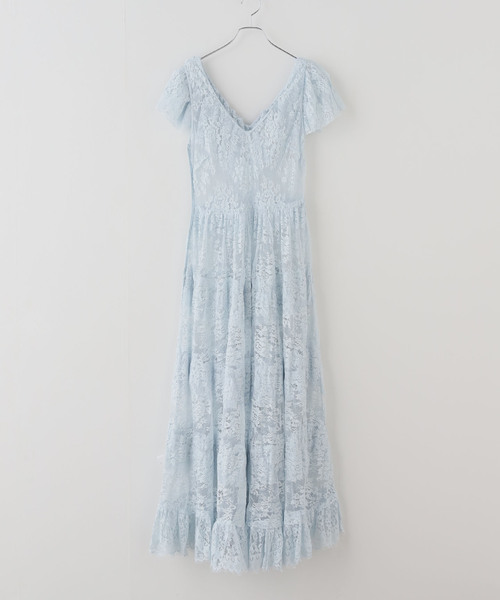 EDIT. FOR LULU(エディットフォールル)の「【Sea New York/シー ニューヨーク】 SHAREEN LACE VNECK DRESS(ワンピース・レディース・ブルー系その他・FREE)」の3枚目の写真