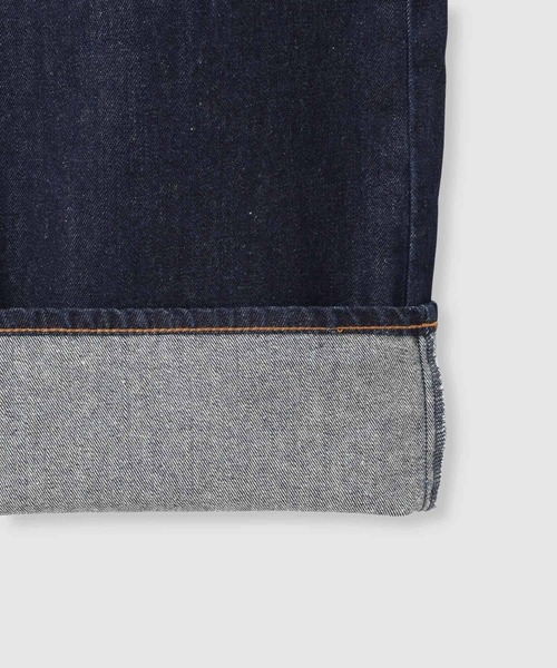 NAVY（ネイビー）の「【NAVY/ネイビー】マイデニ ハイウェスト バギーデニムパンツ（デニムパンツ・レディース・ブラック/ネイビー・S/L/M）」の7枚目の写真