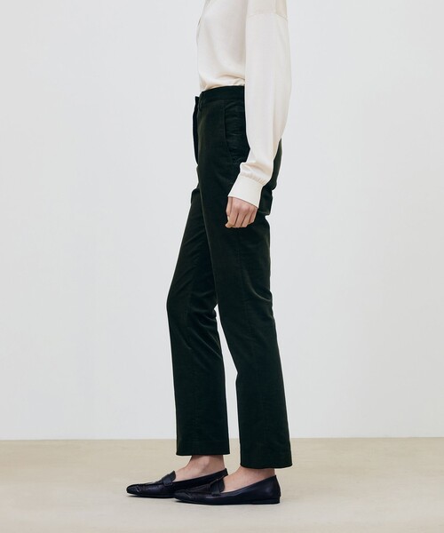 DES PRES(デ・プレ)の「【WEB先行予約】ストレッチモールスキン スキニーパンツ(その他パンツ・レディース・チャコールグレー/カーキ/ネイビー・32/34/36/38)」の6枚目の写真