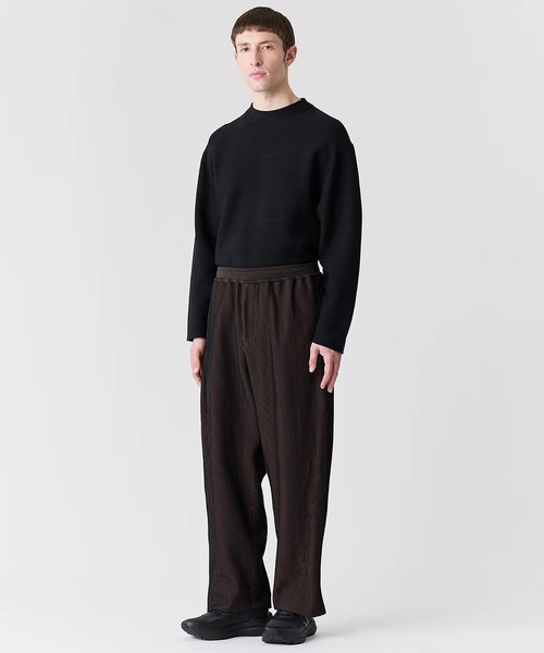 CFCL(シーエフシーエル)の「【CFCL】SOFT HYPHA TAPERED CURVED PANTS(その他パンツ・メンズ・ブラック/ブラウン・3/5)」の5枚目の写真