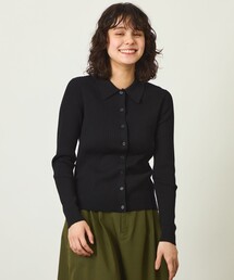 GREY LABEL ニットポロカーディガン