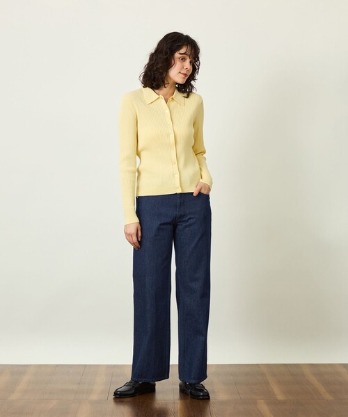 MACKINTOSH PHILOSOPHY(マッキントッシュ フィロソフィー)の「GREY LABEL ニットポロカーディガン(ニット/セーター・レディース・ブラック/ブラウン系その他4・2)」の6枚目の写真