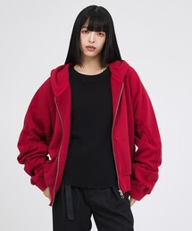 JIEDA（ジエダ）の「【RUSSELL×jieDa】 Campus Sweat Zip Hoodie / スウェット ジップフーディー / ユニセックス / コラボ（パーカー）」
