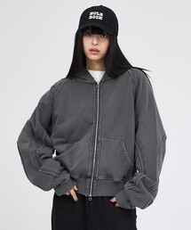 JIEDA（ジエダ）の「【RUSSELL×jieDa】 Campus Sweat Zip Hoodie / スウェット ジップフーディー / ユニセックス / コラボ（パーカー）」
