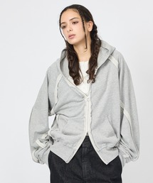 JIEDA（ジエダ）の「【RUSSELL ATHLETIC × JieDa/ラッセルアスレティック × ジエダ】 Campus Sweat Zip Hoodie / スウェット ジップフーディー / ユニセックス / コラボ（パーカー）」