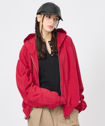 JIEDA（ジエダ）の「【RUSSELL ATHLETIC × JieDa/ラッセルアスレティック × ジエダ】 Campus Sweat Zip Hoodie / スウェット ジップフーディー / ユニセックス / コラボ（パーカー）」